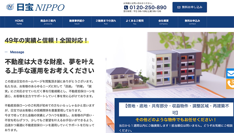 不動産担保ローン
